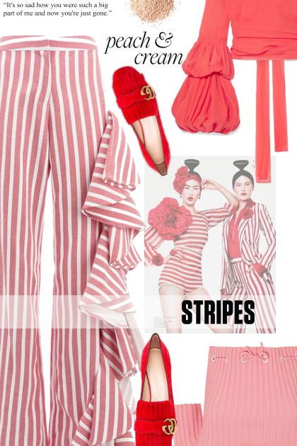Stripes- Modekombination