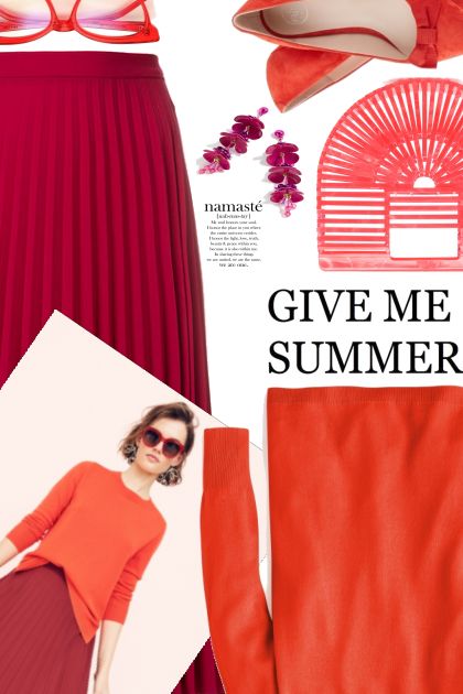 Give me summer- Fashion set