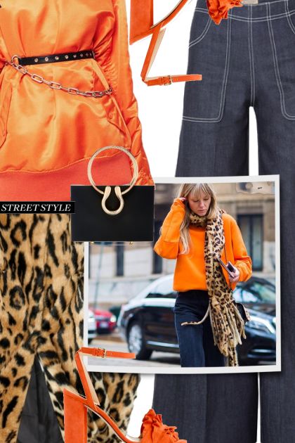 Street Style - Leopard Coat- Combinaciónde moda