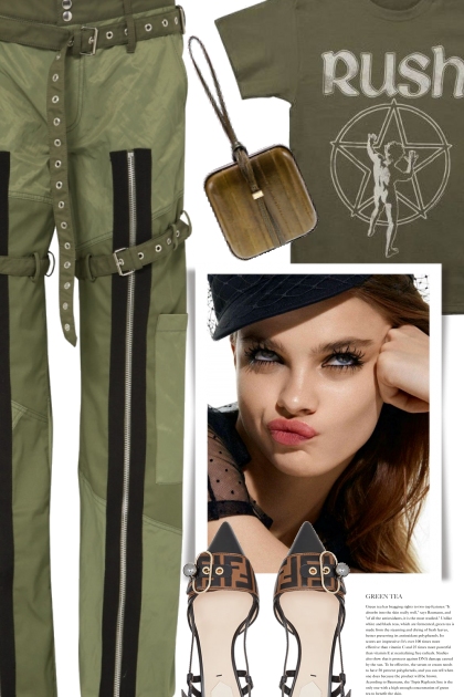 Military Style- Combinazione di moda