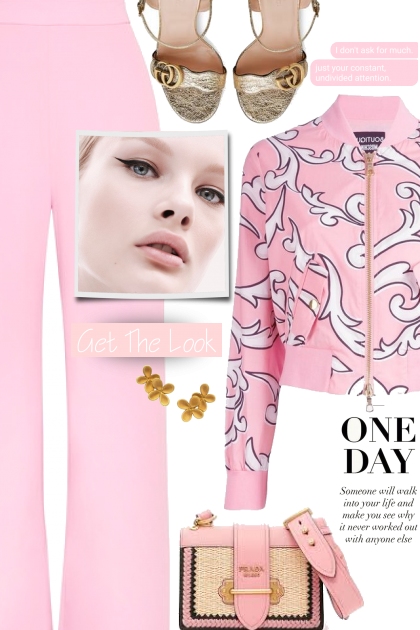 Pink and gold- Combinaciónde moda