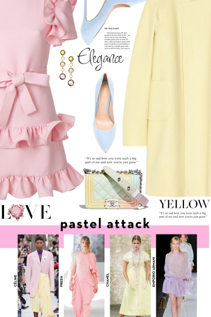 Pastel Attack- Fashion set