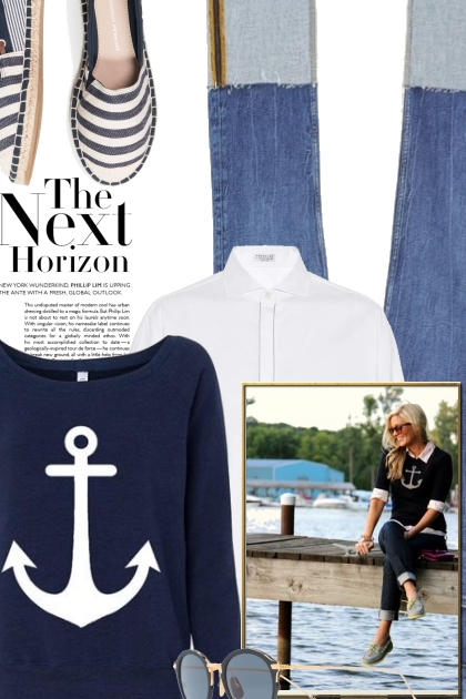Nautical Fashion & Nautical Style Clothing- Modna kombinacija