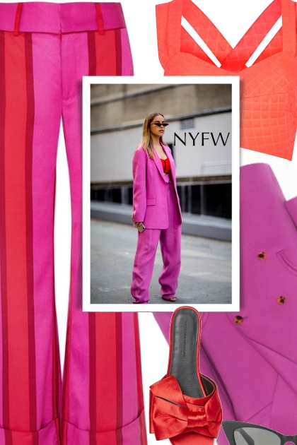 New York Fashion Week Street Style Spring 2018- Combinazione di moda