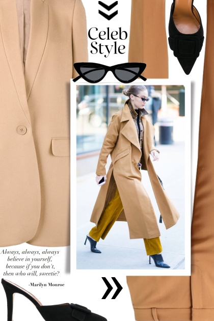 NYFW Street Style Fall 2018: Gigi Hadid- Fashion set