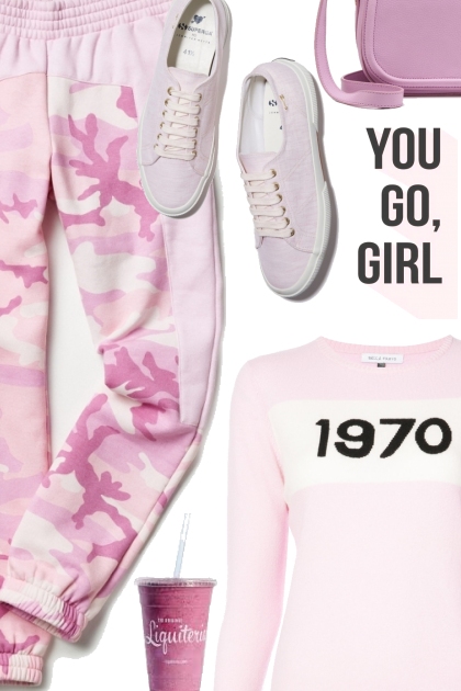 You go, girl- Combinazione di moda