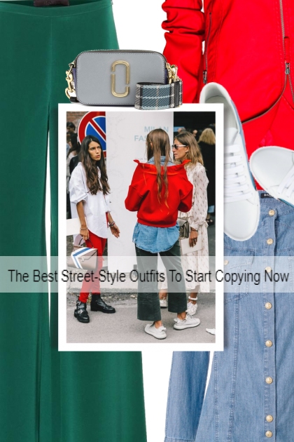 The Best Street-Style Outfits To Start Copying Now- Combinaciónde moda