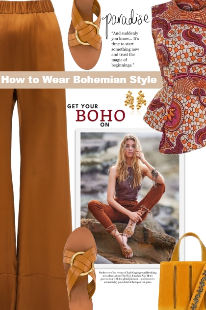 How to Wear Bohemian Style- Modekombination