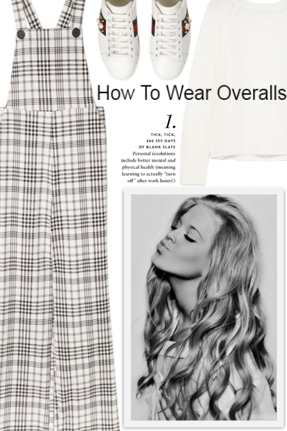 How To Wear Overalls- Modna kombinacija