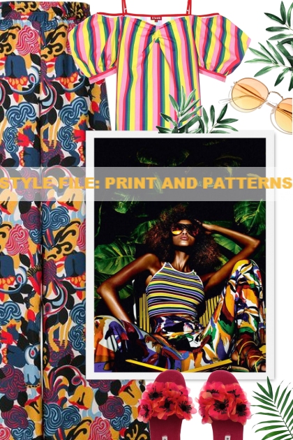 STYLE FILE: PRINT AND PATTERNS - 搭配