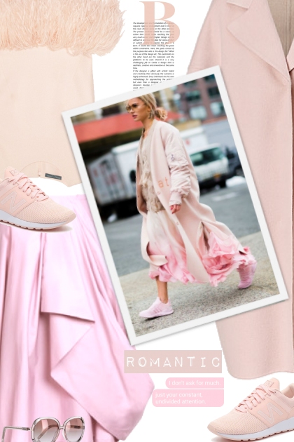 Romantic pink- Combinazione di moda