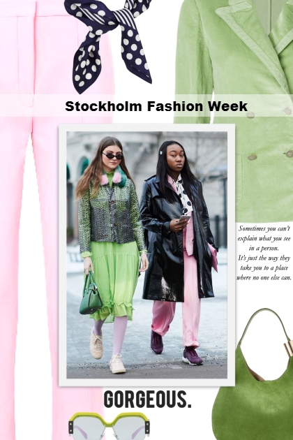 Stockholm Fashion Week- Modna kombinacija