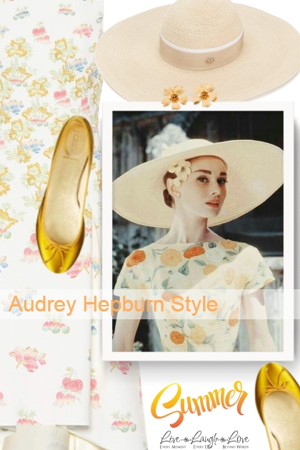 Audrey Hepburn Style- コーディネート