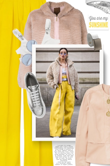 Yellow Pants- Combinazione di moda
