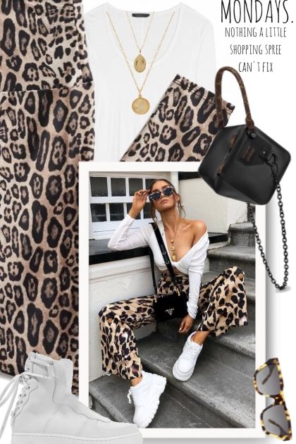 Leopard Pants- Fashion set