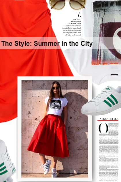   The Style: Summer in the City- Combinaciónde moda