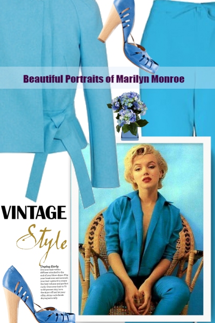 Beautiful Portraits of Marilyn Monroe- Modna kombinacija