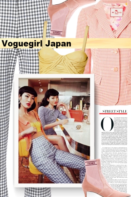 Voguegirl Japan- Модное сочетание