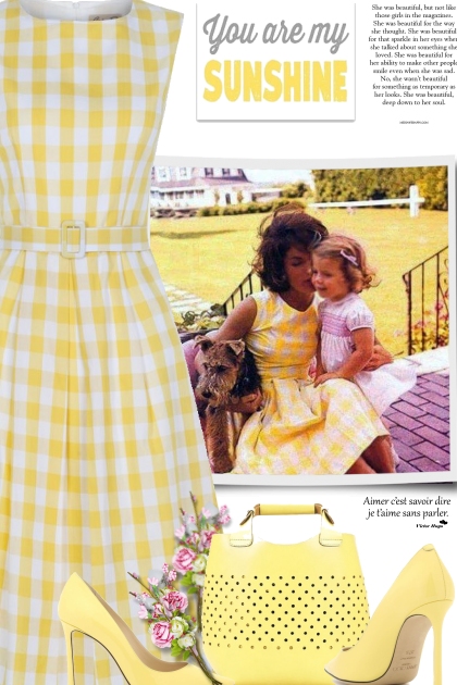 jackie kennedy yellow dress