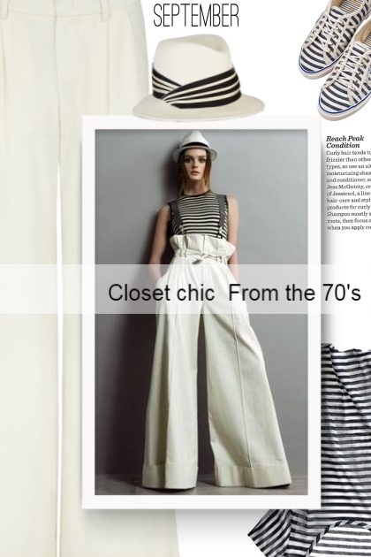 Closet chic From the 70's- combinação de moda