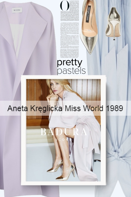 Aneta Kręglicka Miss World 1989