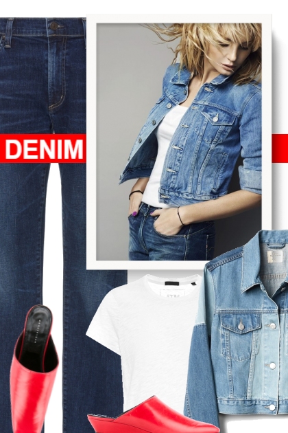 Fall 2018 - Denim- Combinazione di moda