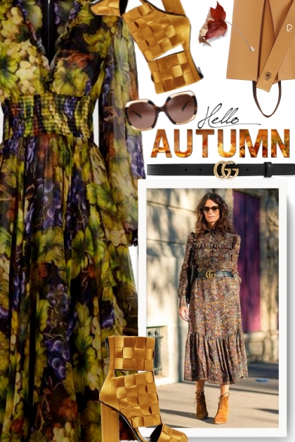Fall street style- Модное сочетание