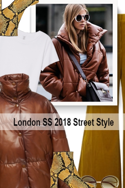 London SS 2018 Street Style- Combinazione di moda