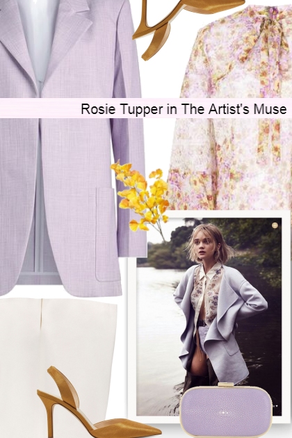 Rosie Tupper in The Artist's Muse- Fashion set