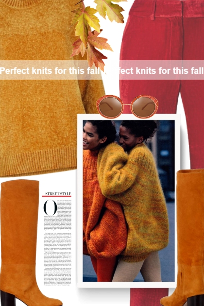 Perfect knits for this fall- Fashion set