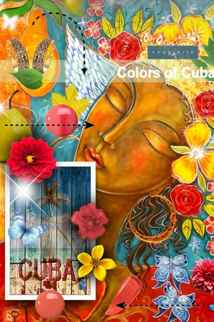 Colors of Cuba- combinação de moda