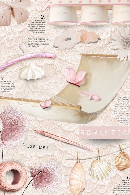 Pink Romantic- combinação de moda