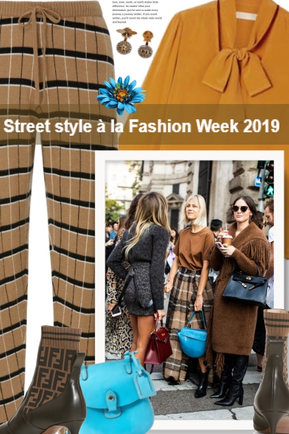 Street style à la Fashion Week 2019 Milan- Modna kombinacija