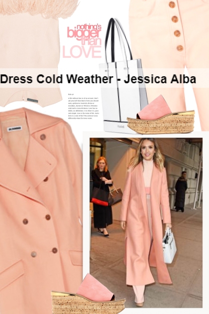 Jessica Alba- Combinazione di moda