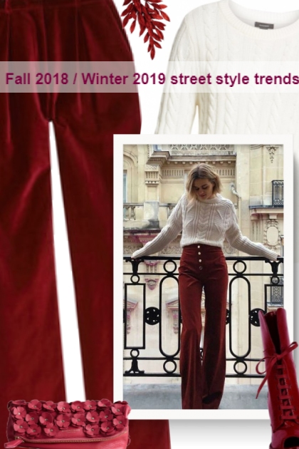 Fall 2018 / Winter 2019 street style trends