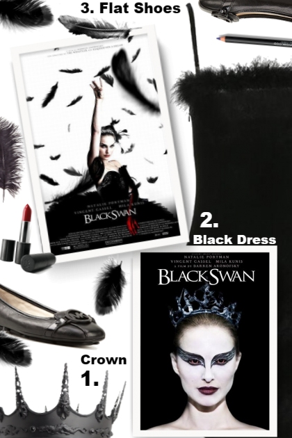 Halloween Party - Black Swan 2- Fashion set