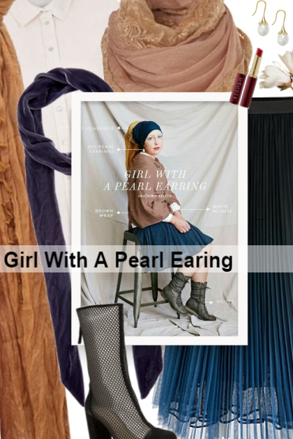 Girl With A Pearl Earing- Модное сочетание