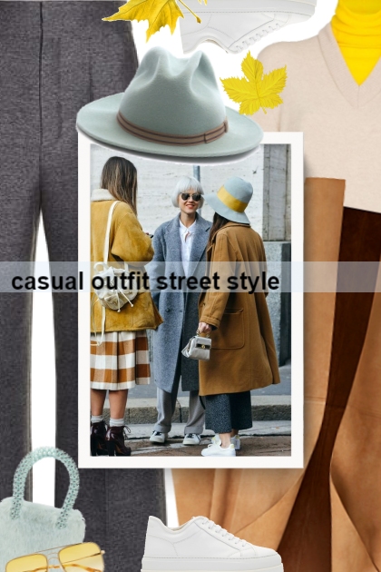 casual outfit street style- Modna kombinacija