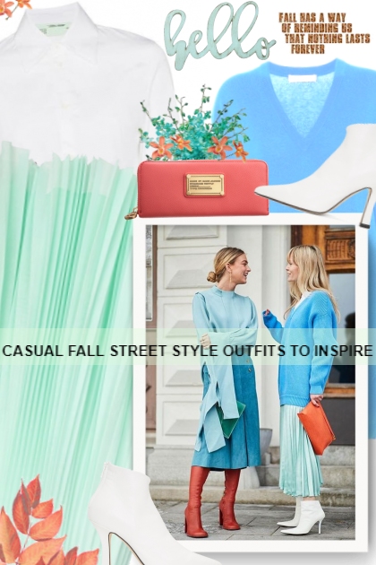 CASUAL FALL STREET STYLE OUTFITS TO INSPIRE- Combinazione di moda
