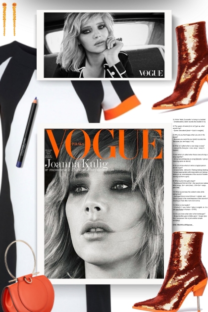 Joanna Kulig, Vogue 2019- Modna kombinacija