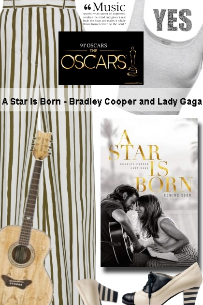 A Star Is Born - Bradley Cooper and Lady Gaga- 搭配