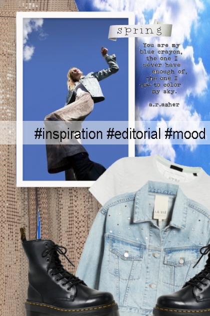#inspiration #editorial #mood- Modna kombinacija