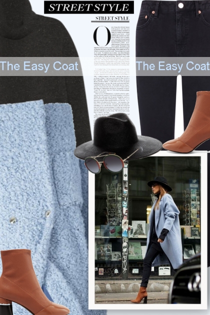 The Easy Coat- Combinazione di moda