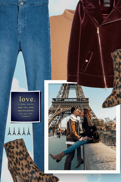 Let’s fall in love in this place- Combinaciónde moda