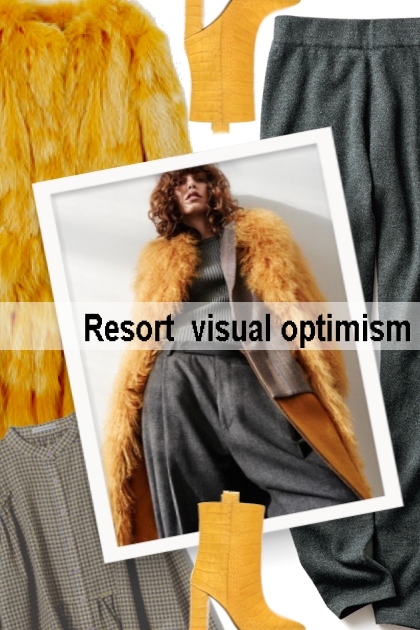  Resort visual optimism- コーディネート