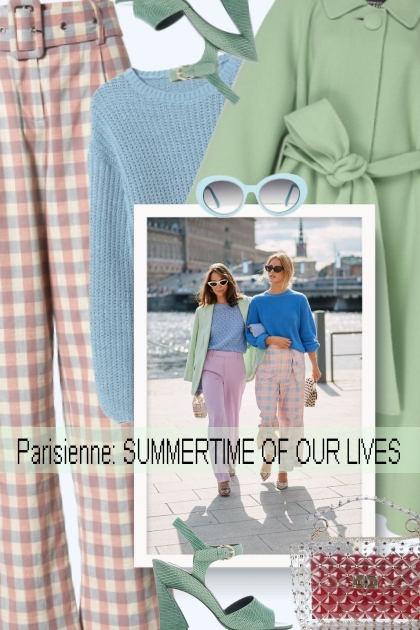 Parisienne: SUMMERTIME OF OUR LIVES- combinação de moda