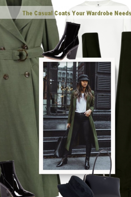 The Casual Coats Your Wardrobe Needs- Modna kombinacija