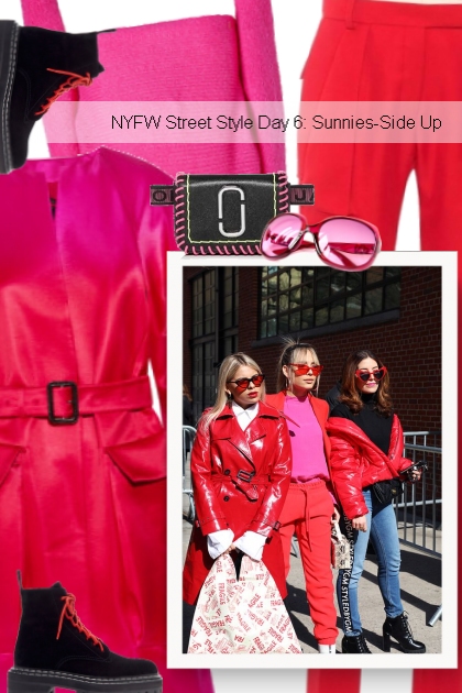 NYFW Street Style Day 6: Sunnies-Side Up- combinação de moda