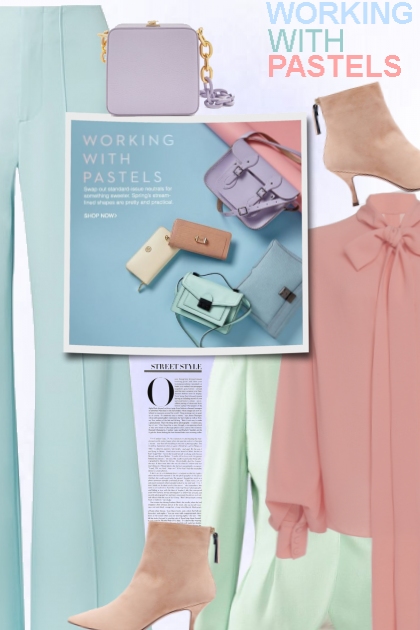 Working with pastels- Combinazione di moda
