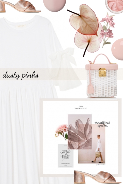 Dusty pinks- Combinazione di moda